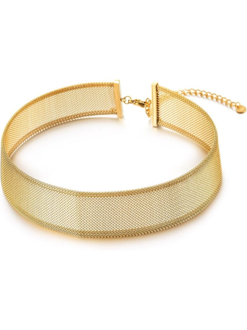 Stylish Mesh Choker Necklace for Women | Statement Jewelry & Fashion Metal